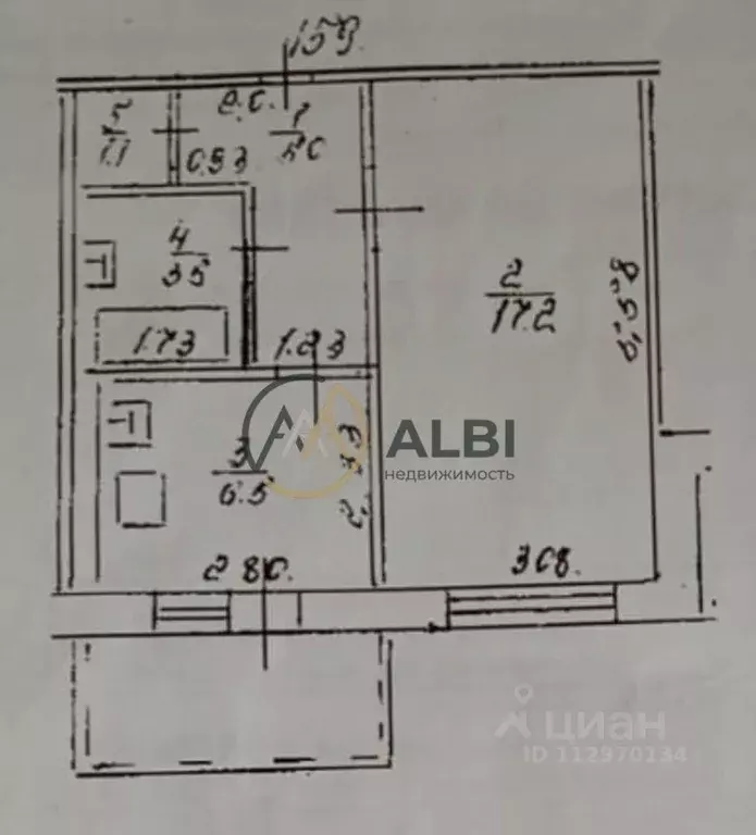 1-к кв. Башкортостан, Уфа Грозненская ул., 71/1 (35.4 м) - Фото 0