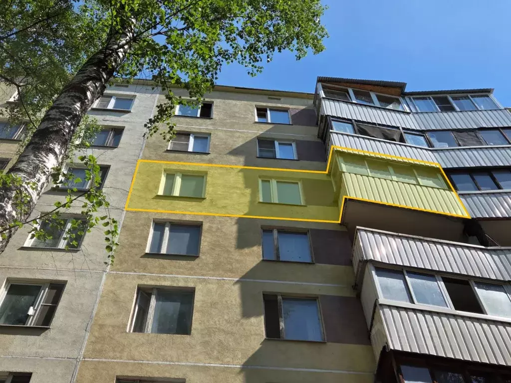 Свободной планировки кв. Москва Дубнинская ул., 6К1 (45.1 м) - Фото 2