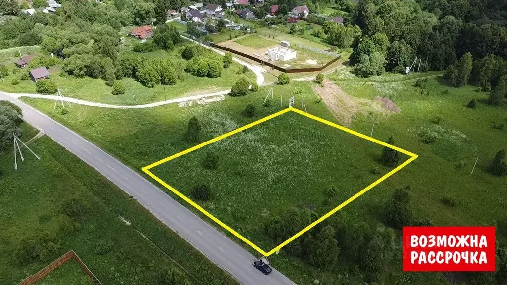 Участок в Московская область, Серпухов городской округ, д. Нижнее ... - Фото 2