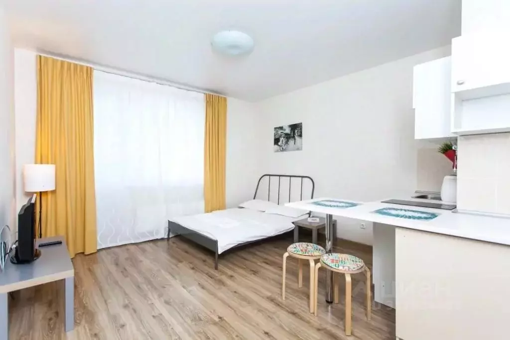1-к кв. Новосибирская область, Новосибирск ул. Романова, 60/1 (30.0 м) - Фото 0