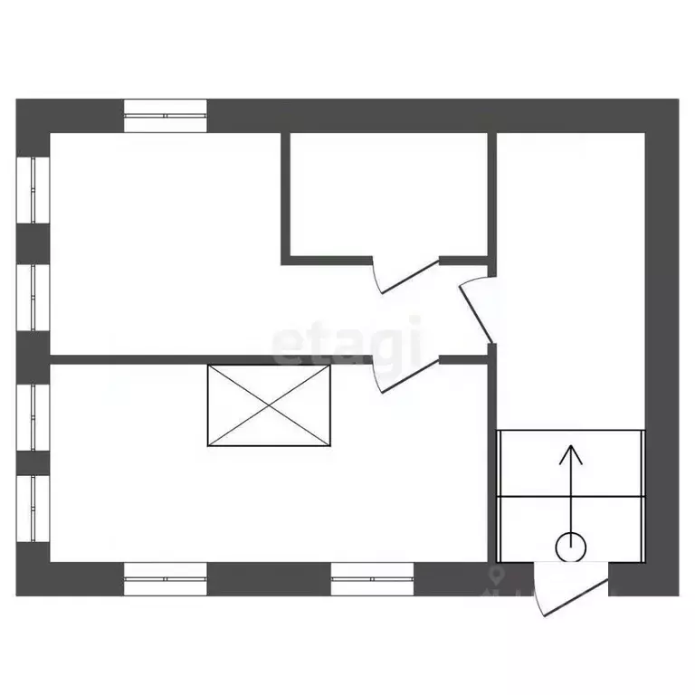 Помещение свободного назначения в Вологодская область, Белозерский ... - Фото 2
