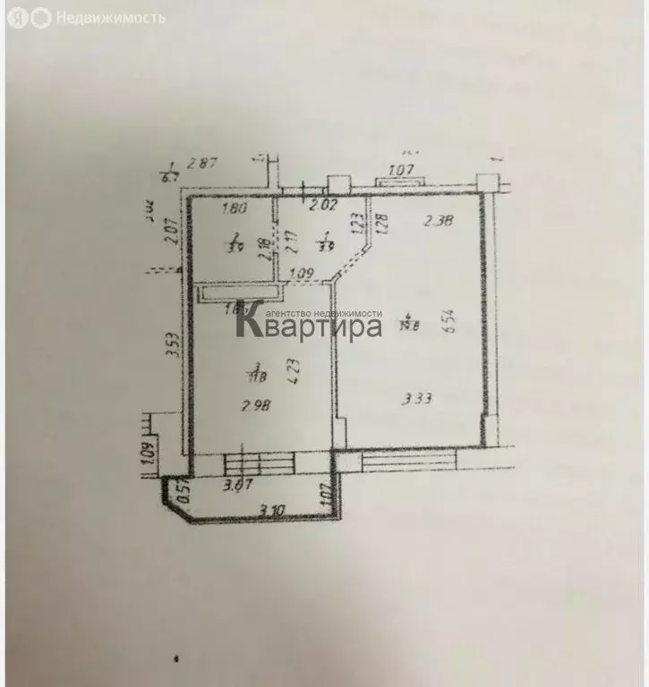 1-комнатная квартира: Смоленск, улица Попова, 113 (44 м) - Фото 2