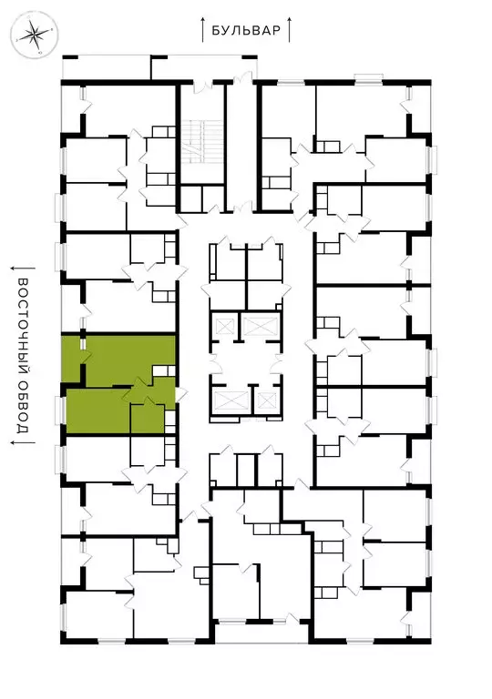 1-комнатная квартира: Тула (39.45 м) - Фото 2