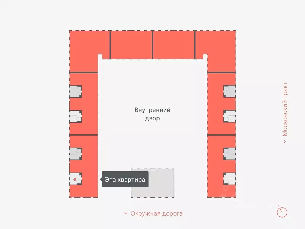 1-к кв. Тюменская область, Тюмень Кремлевская ул., 95 (32.3 м) - Фото 1