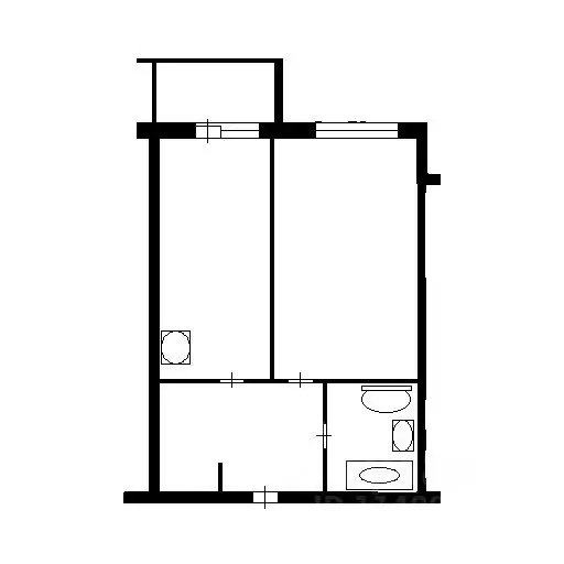 1-к кв. Новосибирская область, Новосибирск Кубовая ул., 92/2 (34.0 м) - Фото 1