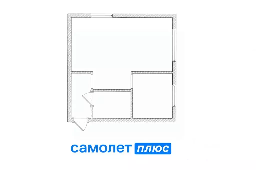 1-к кв. Кемеровская область, Кемерово Стахановская ул., 23 (30.7 м) - Фото 1