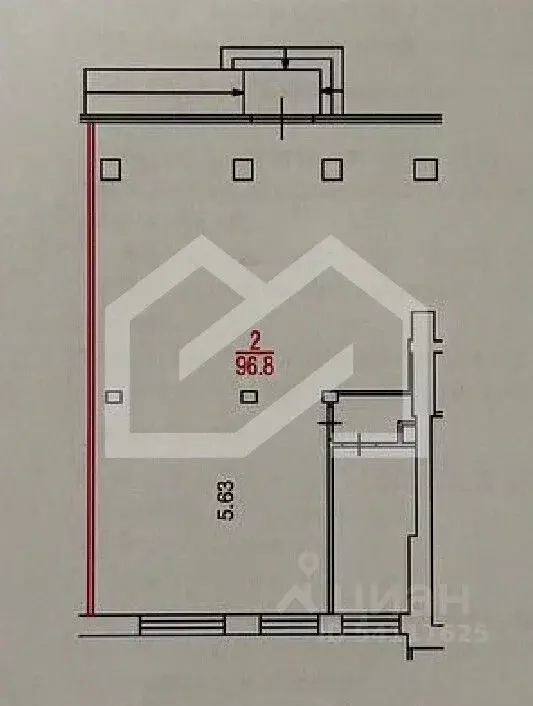 Торговая площадь в Москва Енисейская ул., 11 (97 м) - Фото 2