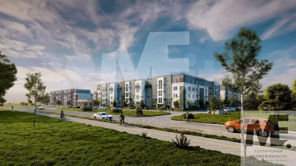 3-к. квартира, 64,4 м, 2/4 эт. - Фото 1
