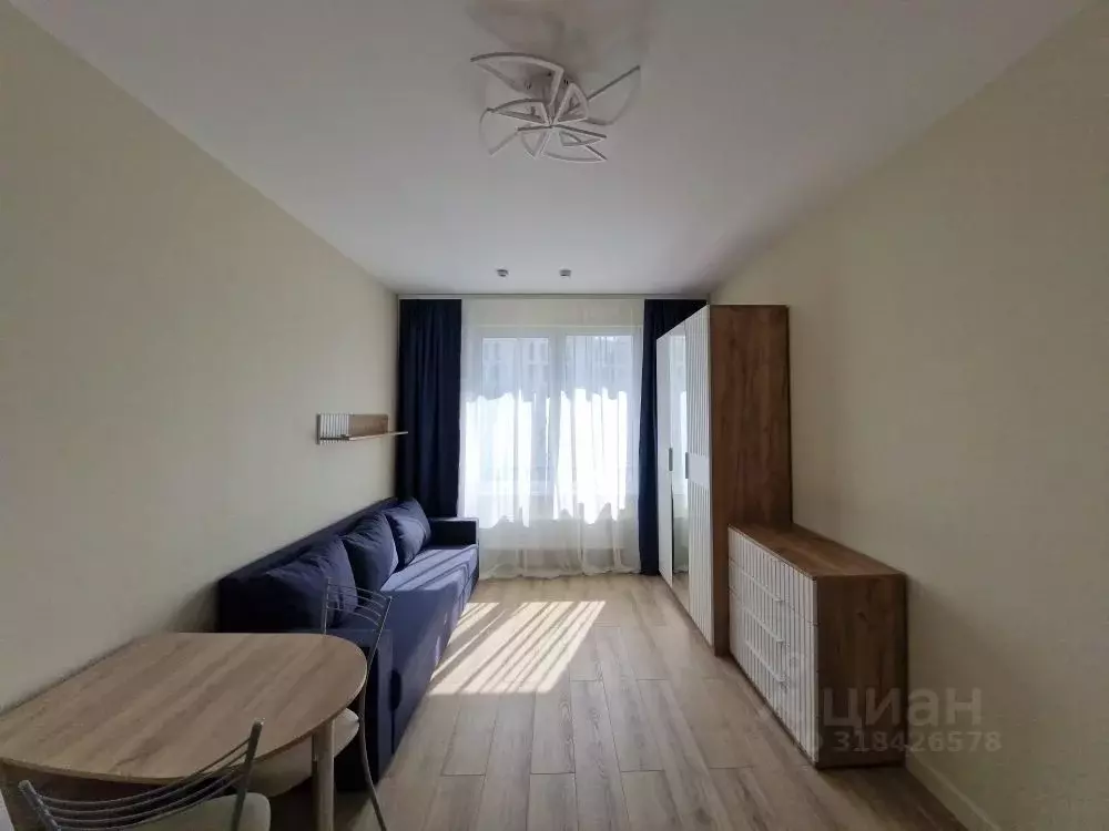 Студия Санкт-Петербург просп. Крузенштерна, 4 (22.2 м) - Фото 0