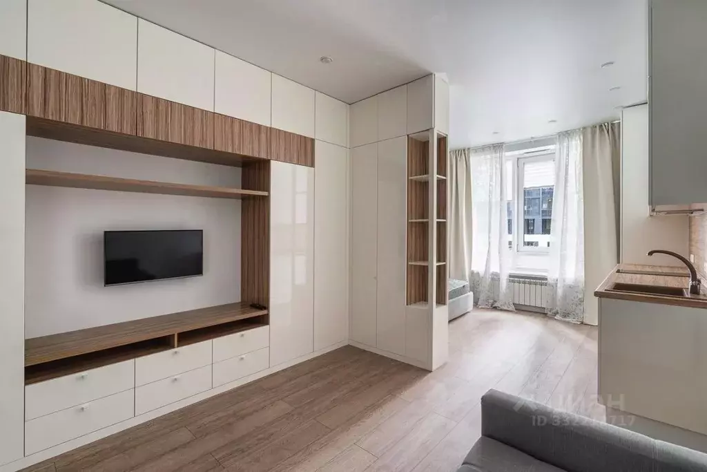 Студия Москва Шмитовский проезд, 39к2 (30.5 м) - Фото 1