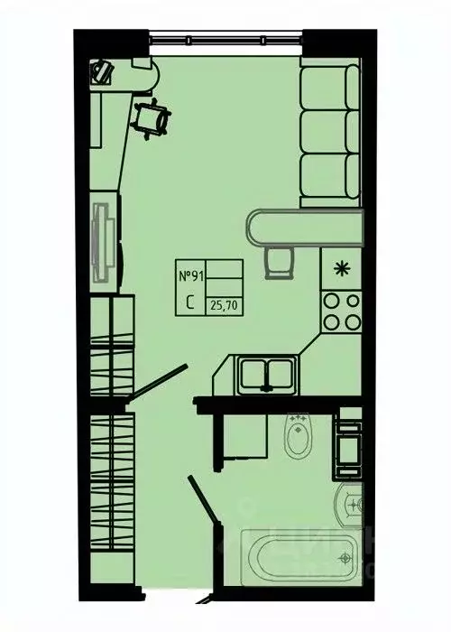 Студия Ленинградская область, Коммунар г. Гатчинский муниципальный ... - Фото 1