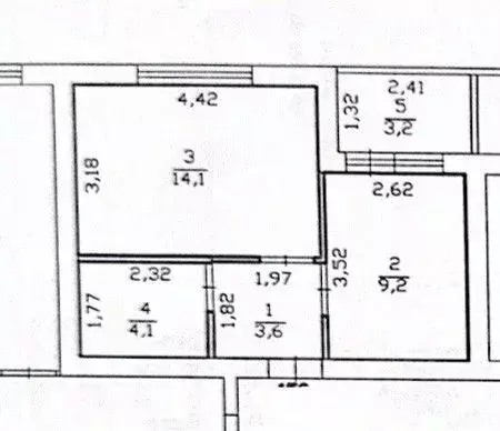 1-к кв. Башкортостан, Стерлитамак ул. Химиков, 5 (31.0 м) - Фото 1