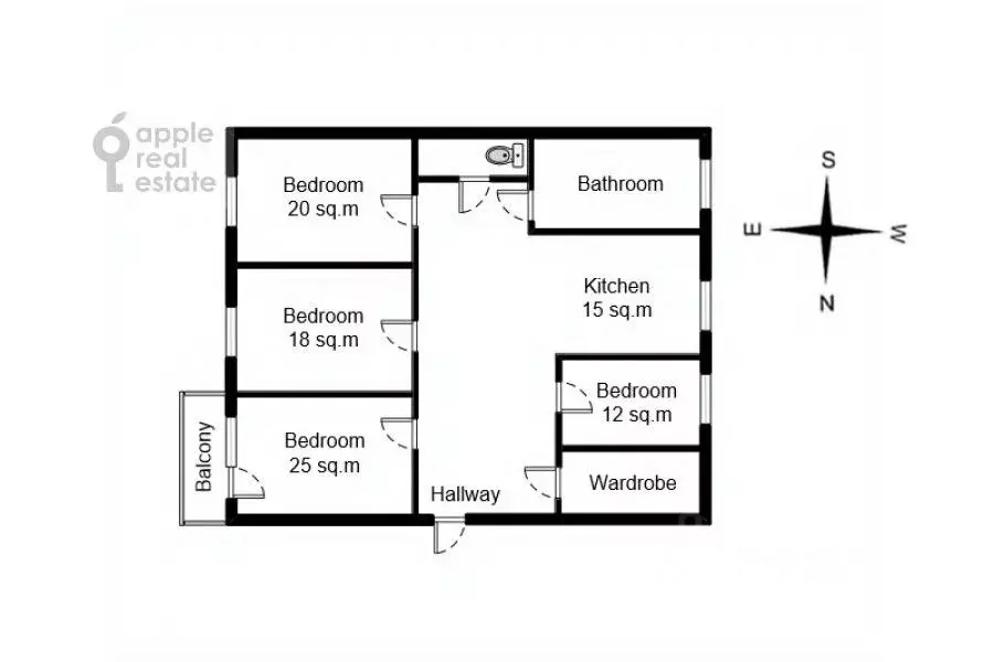 4-к кв. Москва Никитский бул., 9 (124.0 м) - Фото 2