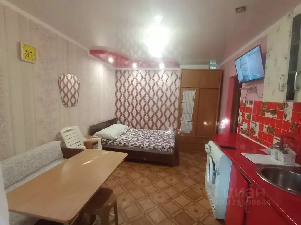 Студия Крым, Черноморское пгт ул. Агафонова, 45А (15.0 м) - Фото 1