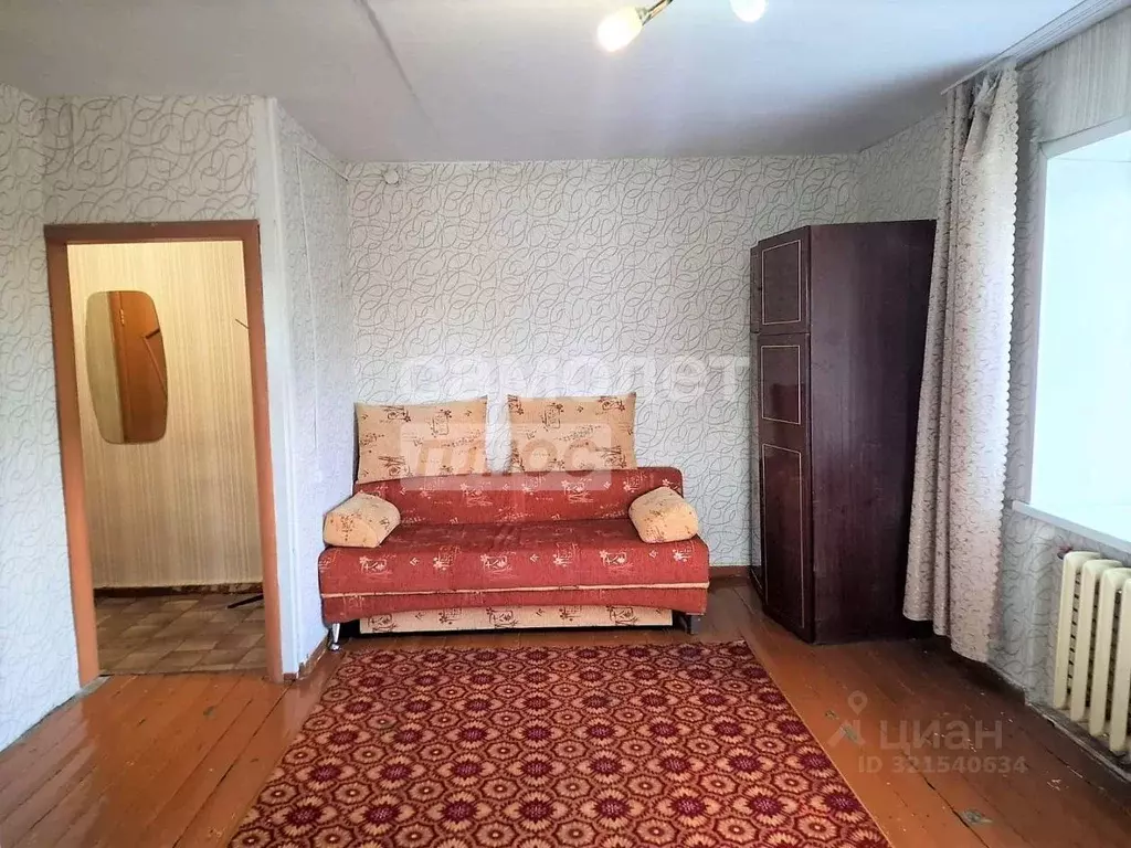 1-к кв. Курганская область, Курган Комсомольская ул., 25 (31.0 м) - Фото 2