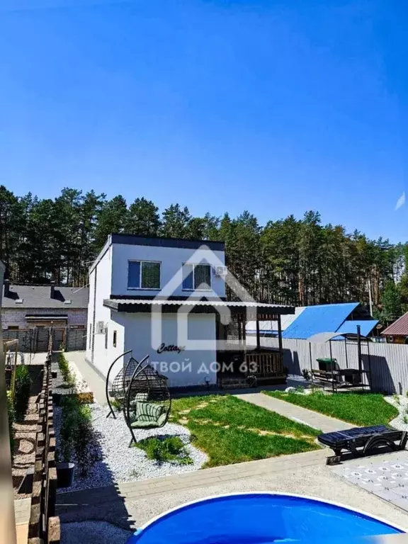 Дом в Самарская область, Красноярский район, Светлое Поле с/пос, с. ... - Фото 1