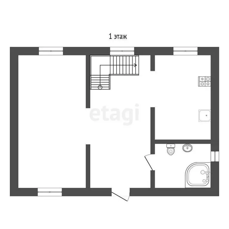 Дом в Тюмень, улица Революции (300 м) - Фото 2