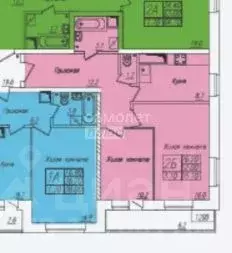 2-к кв. Липецкая область, Липецк Сырский Рудник мкр, ул. Ударников, 24 ... - Фото 2