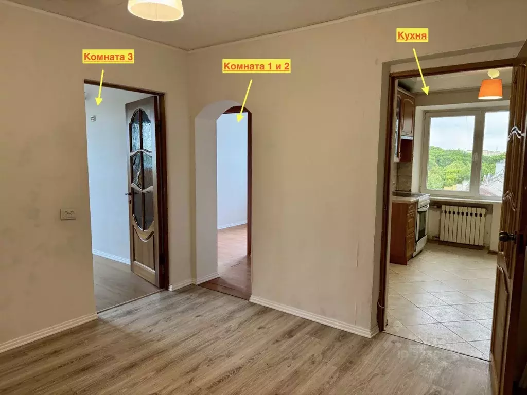 4-к кв. Калининградская область, Калининград ул. Александра Невского, ... - Фото 1