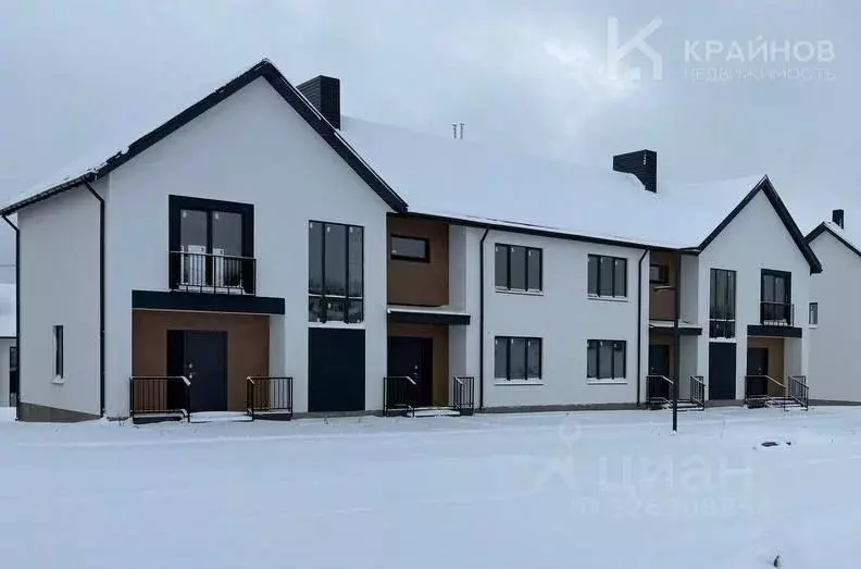 Таунхаус в Воронежская область, Семилукский район, Губаревское с/пос, ... - Фото 1