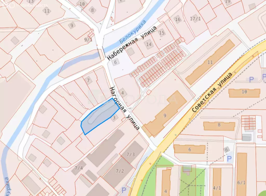 Участок в Белокуриха, Нагорная улица, 5 (14.89 м) - Фото 2