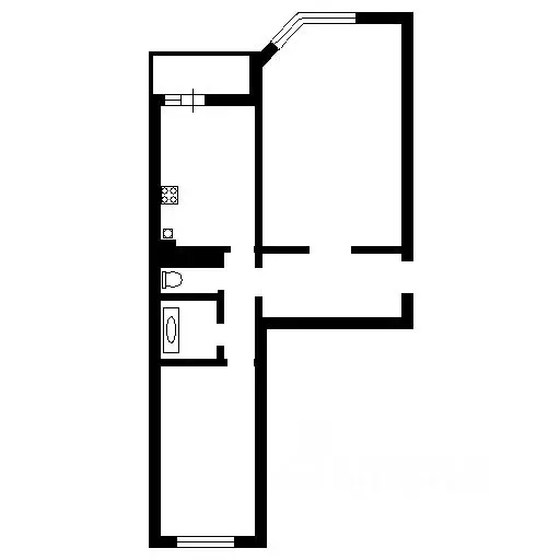 2-к кв. Санкт-Петербург Комендантский просп., 57к2 (57.0 м) - Фото 2