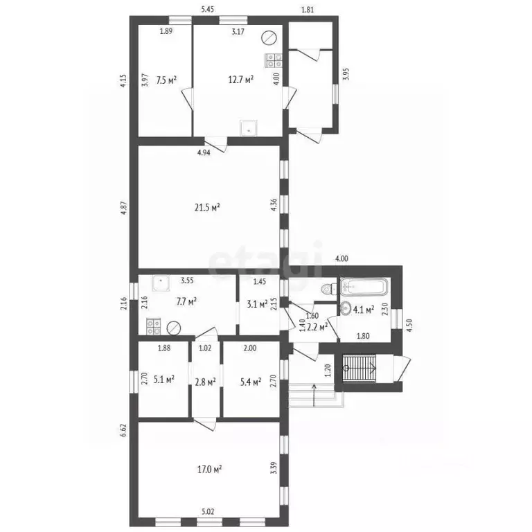 Дом в Московская область, Коломна ул. Яна Грунта, 44 (91 м) - Фото 2