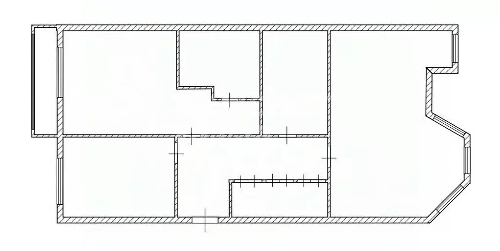 3-к кв. Томская область, Томск Алтайская ул., 8/3 (89.0 м) - Фото 2