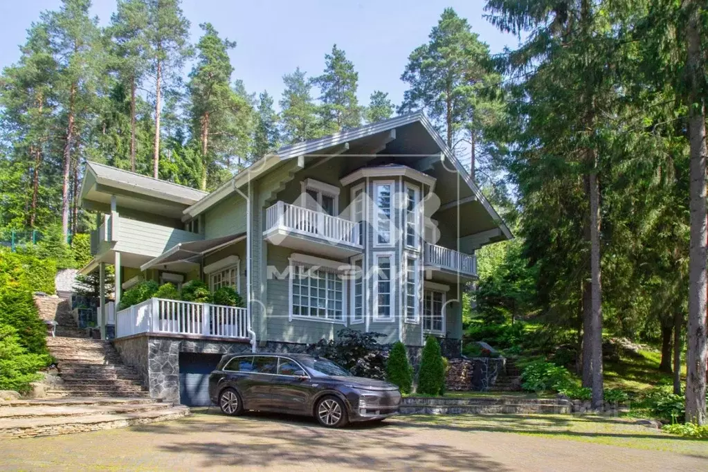 Дом в Ленинградская область, Выборгский район, Рощино пгт ул. ... - Фото 1