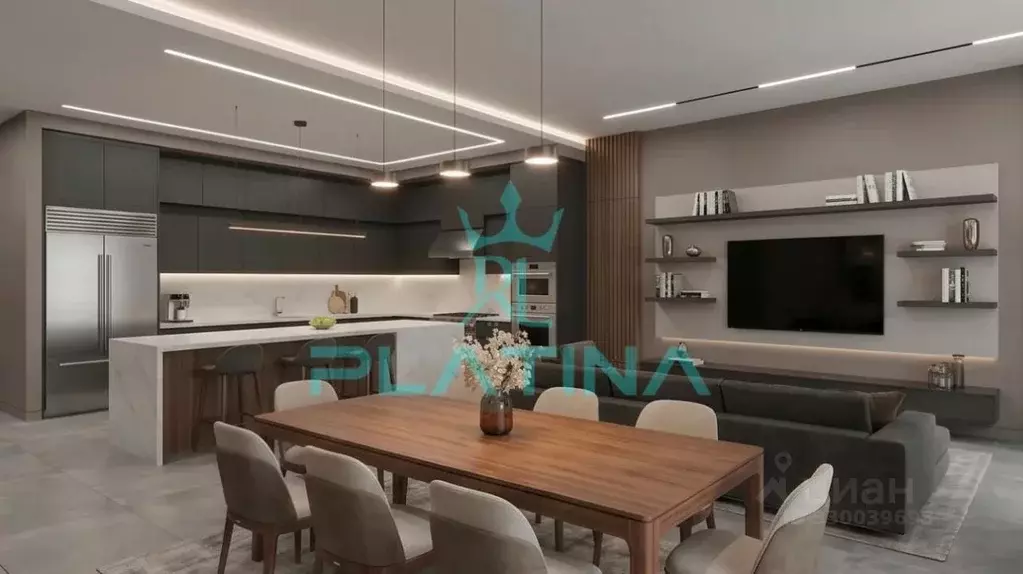 4-к кв. Татарстан, Казань ул. Алексея Козина, 2 (98.0 м) - Фото 1