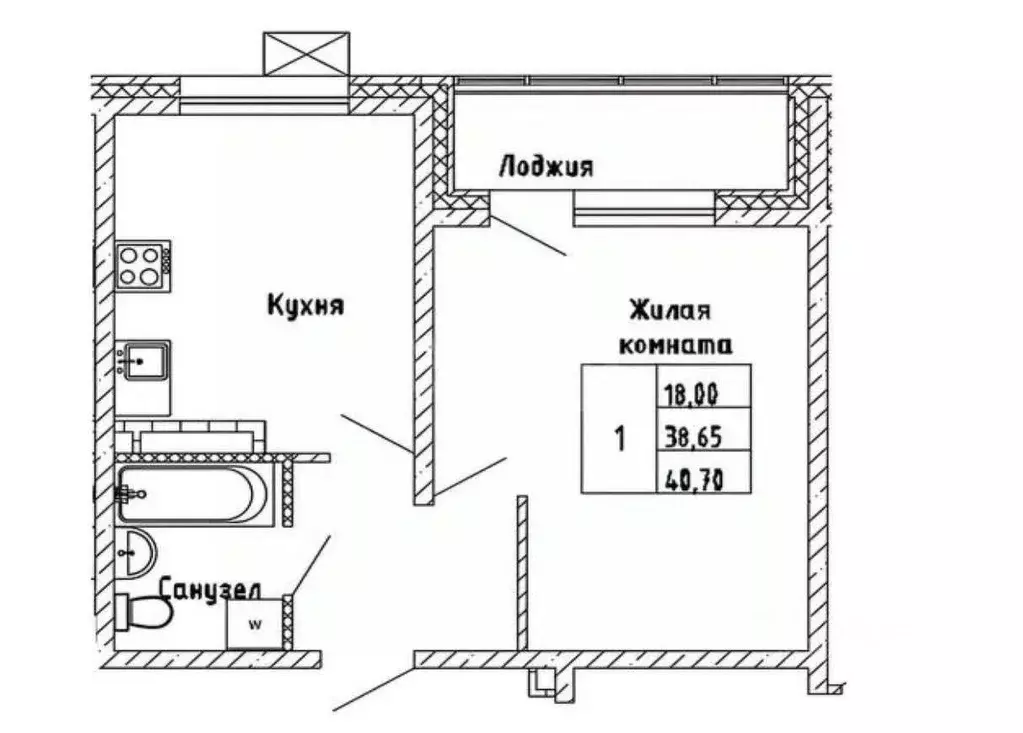 1-к кв. Сахалинская область, Южно-Сахалинск ул. 140-летия города ... - Фото 1