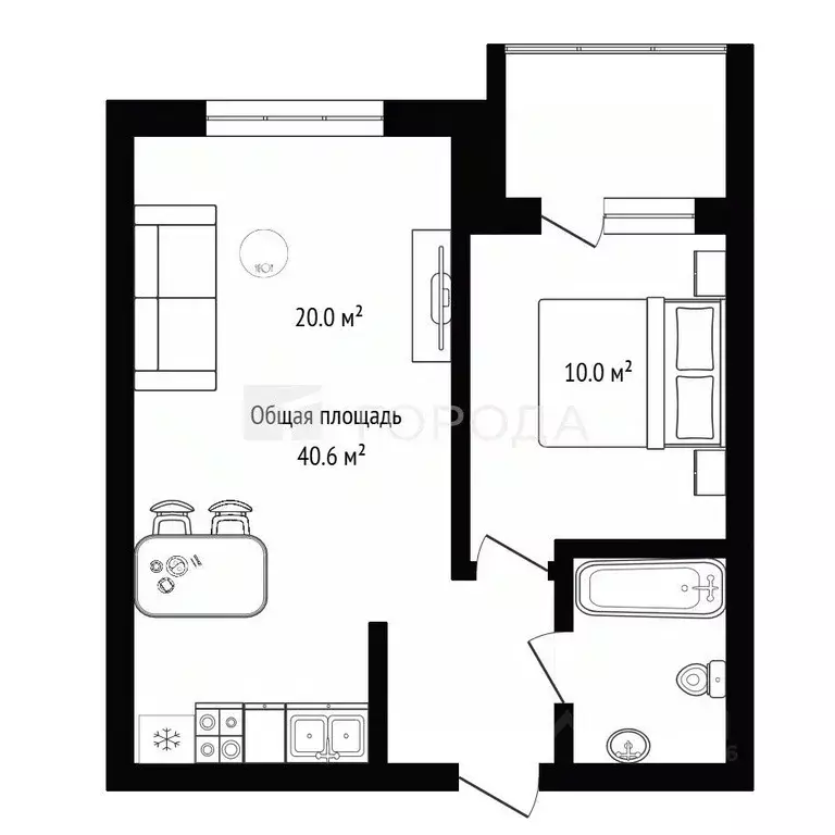 2-к кв. Новосибирская область, Новосибирский район, Мичуринский ... - Фото 2