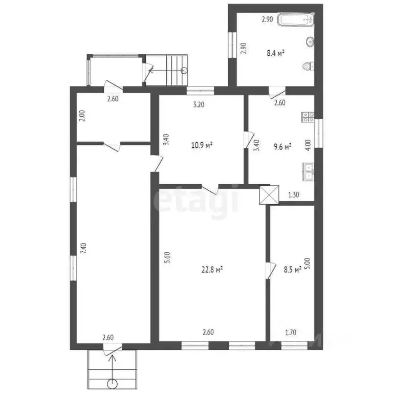 3-к кв. Мордовия, Рузаевка ул. Юрасова, 4 (64.2 м) - Фото 1