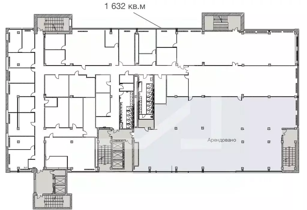 Офис в Москва Верейская ул., 11 (1632 м) - Фото 2