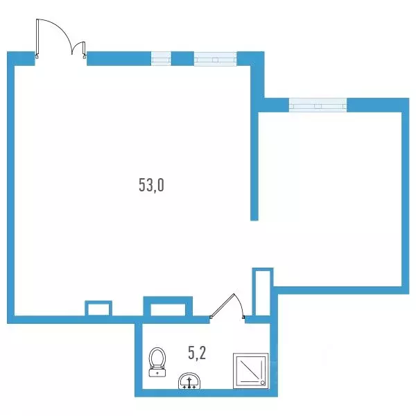 Помещение свободного назначения в Санкт-Петербург пос. Шушары, просп. ... - Фото 2