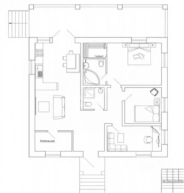 Коттедж в Нижегородская область, Кстово Каскад Парк кп, ул. Еловая, 9 ... - Фото 2