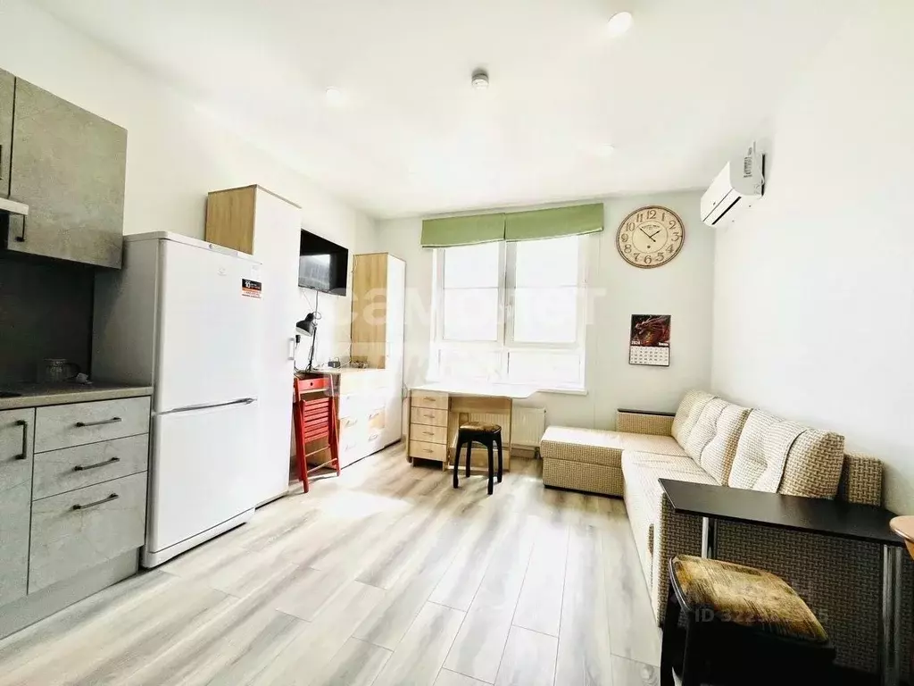 Студия Московская область, Химки городской округ, д. Рузино, ... - Фото 1