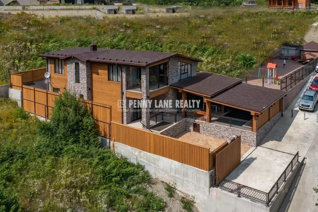 Дом в Краснодарский край, Сочи Красная Поляна пгт, ул. Ачишховская ... - Фото 1