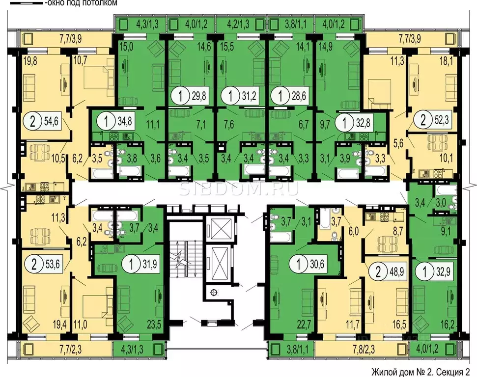 Студия Красноярский край, Красноярск Лесопарковая ул., 25 (29.0 м) - Фото 2