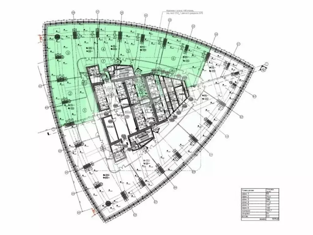 Помещение свободного назначения в Москва наб. Пресненская, 12 (1036 м) - Фото 2
