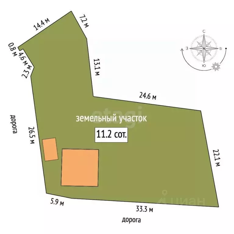 Дом в Саха (Якутия), Якутск ул. Кустук, 72 (65 м) - Фото 1