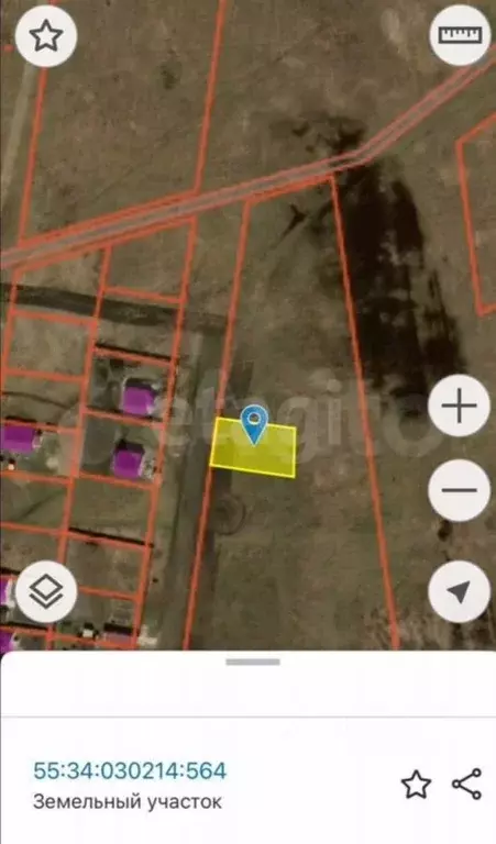 Участок в Омская область, Калачинск ул. Антонины Артемьевой (8.8 сот.) - Фото 2