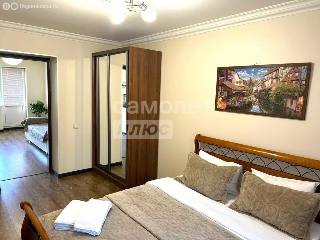 2-комнатная квартира: Нальчик, улица Байсултанова, 3 (45 м) - Фото 2