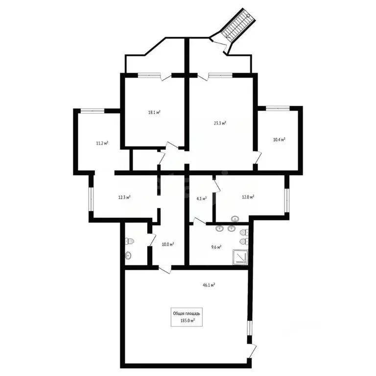 Офис в Новосибирская область, Новосибирск ул. Фрунзе, 61 (185 м) - Фото 2