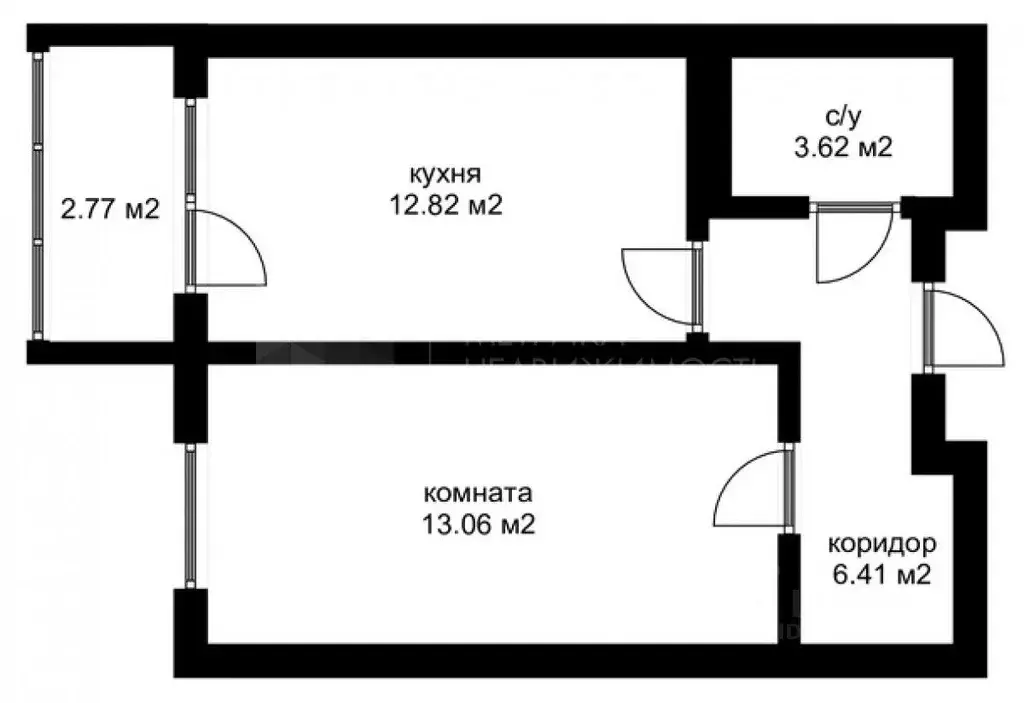1-к кв. Тюменская область, Тюмень ул. 2-я Луговая, 22к2 (39.0 м) - Фото 2