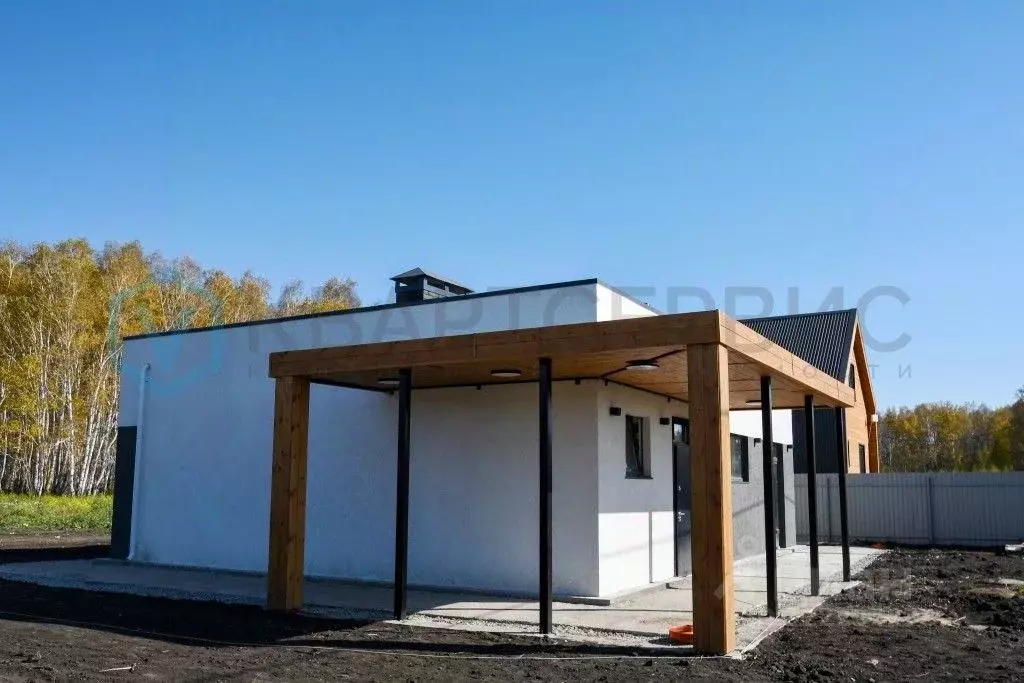 Дом в Омская область, Омский район, с. Пушкино ул. Шостаковича (93 м) - Фото 2