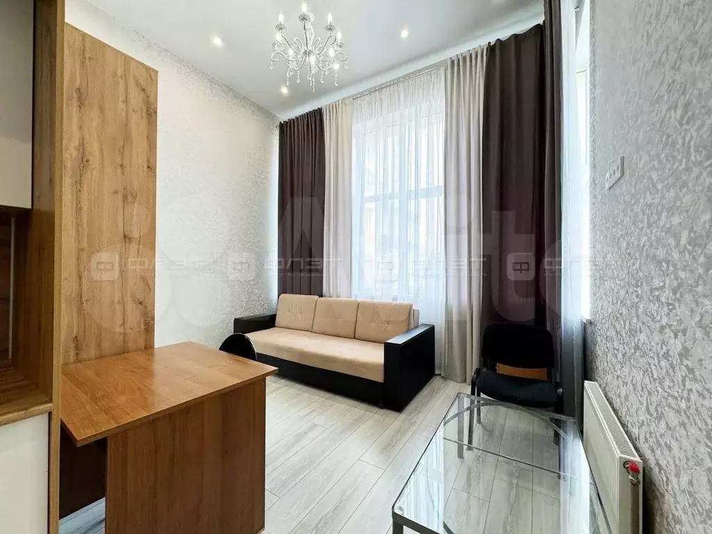 1-к. квартира, 30 м, 1/19 эт. - Фото 1