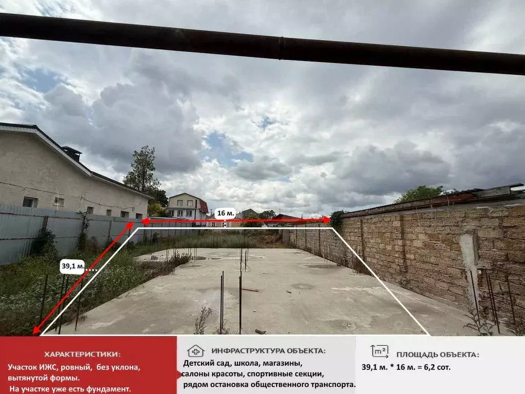 Участок в Крым, Симферополь ул. Тополевая (6.19 сот.) - Фото 0