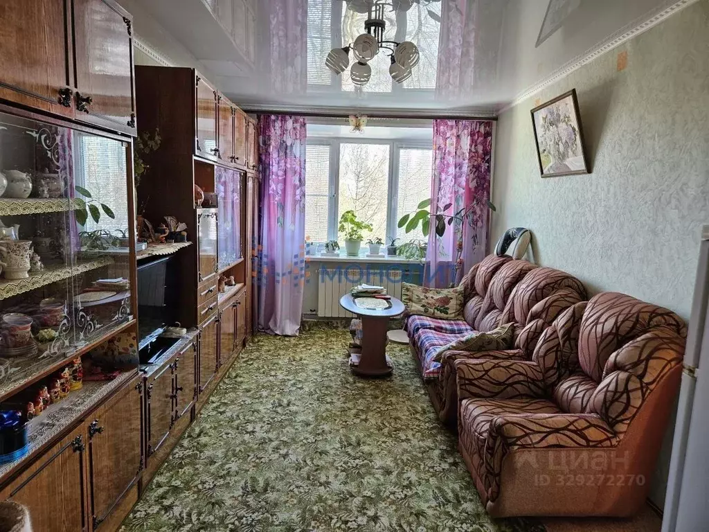3-к кв. Нижегородская область, Нижний Новгород ул. Цветочная, 1 (49.4 ... - Фото 1