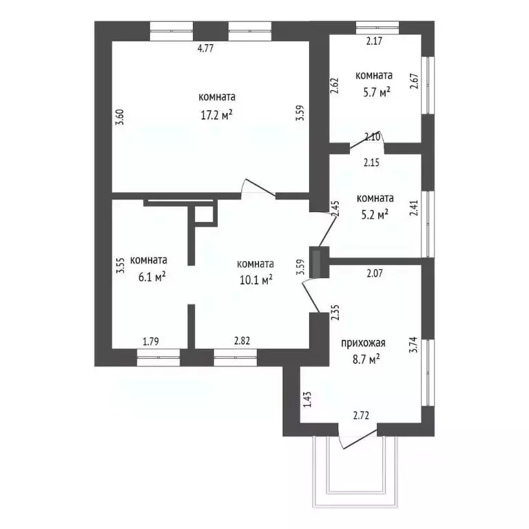 Дом в Краснодарский край, Темрюк ул. Мира (58 м) - Фото 2